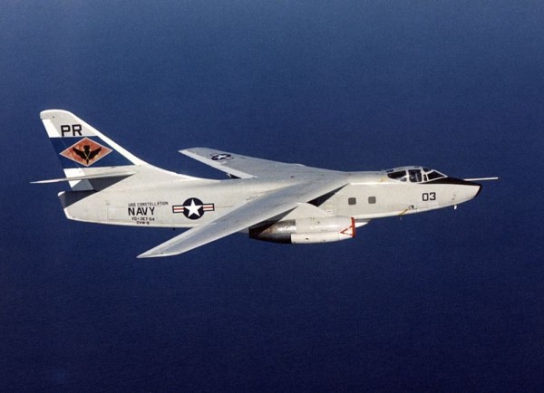 An EA-3B Skawarrior of VQ-1. (Photo US Navy)