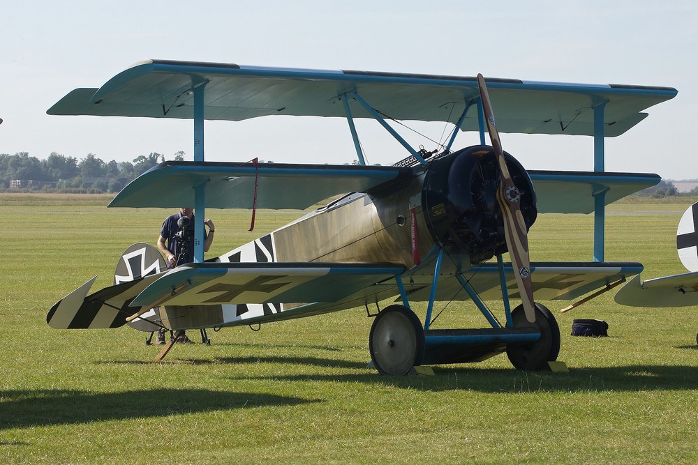 The Fokker Dr.I flown by Dickinson. (Photo Paul Hudson (CC BY 2.0))