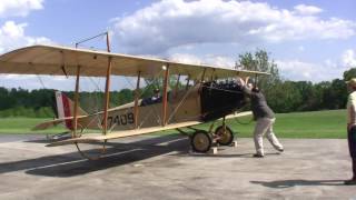 OX5 first engine run OX5 first engine run