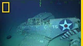 Wreckage of WWII Aircraft Carrier U.S.S. Lexington Found in Coral Sea | National Geographic Wreckage of WWII Aircraft Carrier U.S.S. Lexington Found in Coral Sea | National Geographic