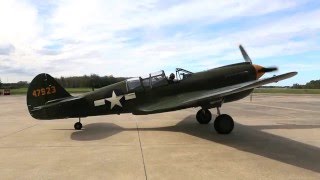 Curtiss TP 40N - First Flight in 4 1/2 Years Curtiss TP 40N - First Flight in 4 1/2 Years